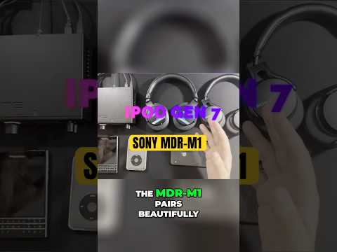 Sony Headsets Battle MDR-M1 🆚 MDR-1AM2 with iPOD #sonymdrm1 #ipod #ipodclassic