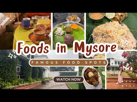 I Explored Mysore’s Iconic Food Spots | Hotel RRR, Tegu Mess, Guru Sweet Mart & More"✨💕