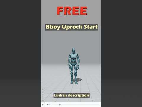 Bboy Uprock Start. Free Mixamo animation for Daz Studio's Genesis 9.