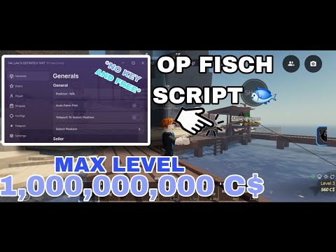 *BEST* Fisch Script Auto Farm and Anti ban Script Free NO KEY | Supports All Executors | *PASTEBIN*