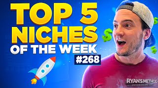 TOP 5 NICHES 🔥 Print on Demand Niche Research # 268 — (7/13/2025)
