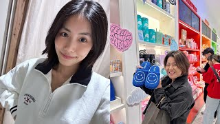 喝咖啡见老友买衣服喝奶茶喝烧啤吃韩料周五