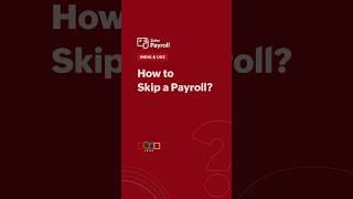 How to Skip a Payroll