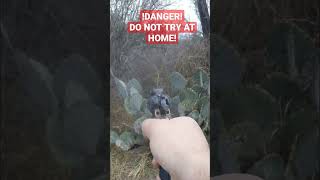Shooting .22 PELLETS Using NAIL GUN Blanks IN A REVOLVER!