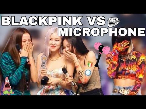 Blackpink has a phobia of microphones💀