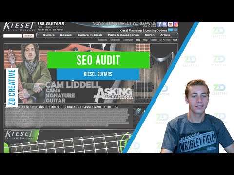 Kiesel Guitars SEO Audit