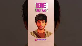 Kartik Aaryan Bollywood Journey so far | Kalakar Sanu Art #shorts #youtubeshorts