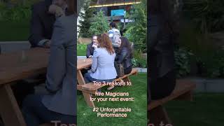 Magicians at Salesforce Dreamforce Pt. 2 #magic #entertainment #magician