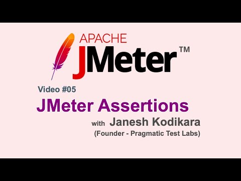 JMeter Video #05  : JMeter Assertions
