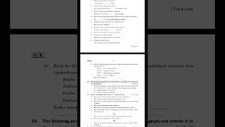 SSLC ANNUAL ENGLISH PAPER 2025 IMPORTANT QUESTIONS #sslc2025