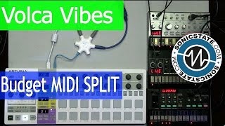 Volca Vibes: Budget Midi Split for BeatStep Pro - SonicLAB Review