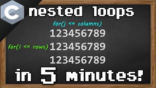 C nested loops ➰