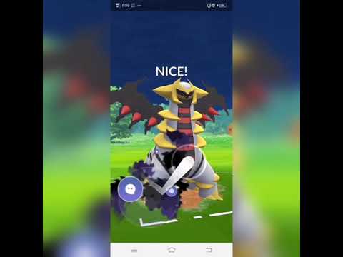 Giratina in Ultra legue pokemon go #pokemongo