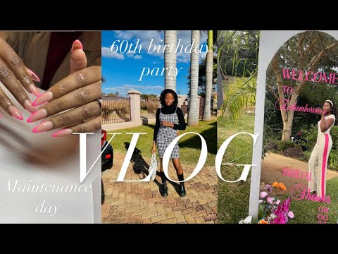 || VLOG || MAINTENANCE DAY || UNCLE'S 60TH BIRTHDAY || BRIDAL SHOWER|| ZIM YOUTUBER