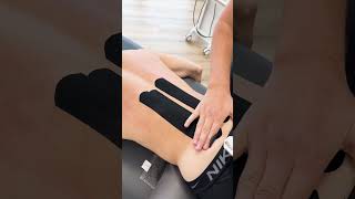 TAPING - LWS Lendenwirbelsäule/Schmerzen im unteren Rücken - EN/Lumbar spine - lower back pain