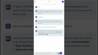 Chatting with Aria !# Talk to AI!