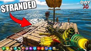 COD Zombies but I'm STRANDED on a RAFT (Black Ops 3)