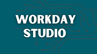 WorkdayTutorial  | Workday Studio  | Workday online tutorial | Workday | Workday training