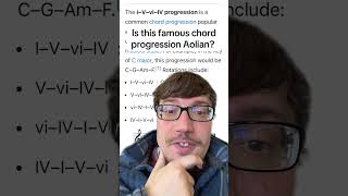 Is This Famous Chord Progression Aeolian? #Aeolian #musicmodes #musicmode #musictheory101
