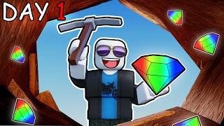 i survived Roblox abyss miner...