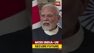 #Modi: #IndiaUK to Deepen #Defence, #Tech, #CyberSecurity & #SemiconductorTies | #shorts #indiatoday