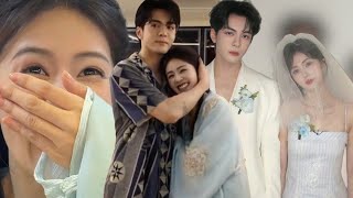 Bai Lu was surprised when Zeng Shunxi visited her on set, Romantic Wedding Scenes Drive Fans Wild