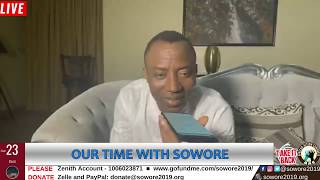 LIVE: #Sowore2019 #TakeitBackTV Our timewith Omoyele Sowore Tonight #AACParty