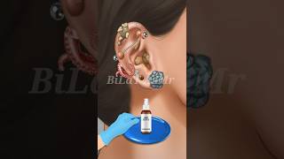 Asmr|Ear Cleaning And Earwax Removal #asmr #shorts #Animation