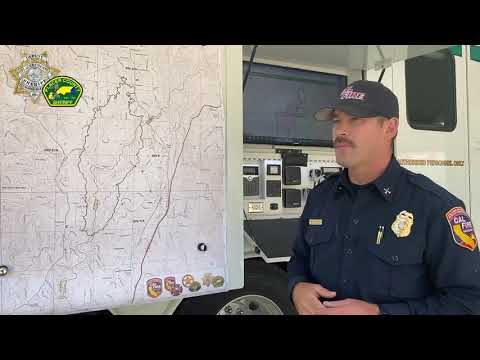 River Fire daily status update for 8/8/21