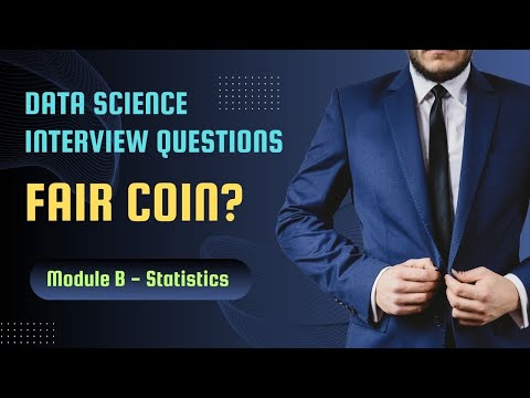 Is it a Fair Coin? | Data Science Interview Question | Statistics (1)