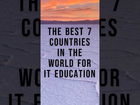 Best Countries for IT education #shorts #education #forienstudies