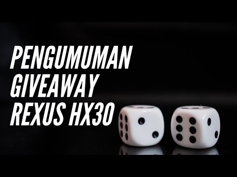 Pengumuman Pemenang Giveaway Rexus HX30