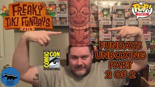 Unboxing Funko Fundays Tiki Box of Fun Part 2 of 2