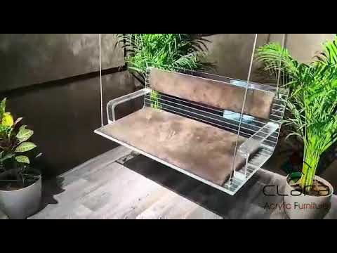 Family Acrylic swing jhula by Clara acrylic furniture