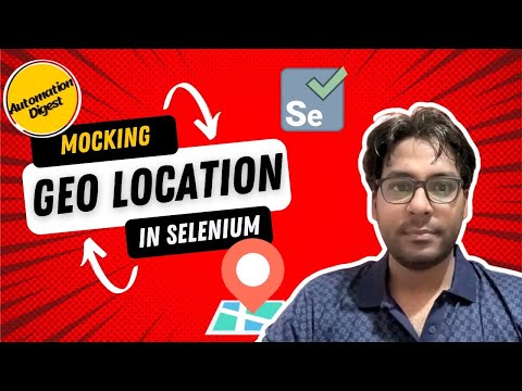 Selenium 4 - Mock GeoLocation & TimeZoneID