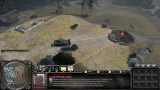 Company of Heroes 2 | Sherman Bulldozer vs QF 17-Pounder AT Gun