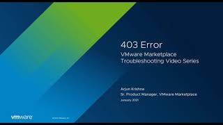 Demo: Troubleshooting 403 error