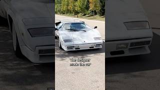 The Real Reason Lamborghini Doors Go Up 🤔 #lamborghini #shorts #luxury #viral  #automobile