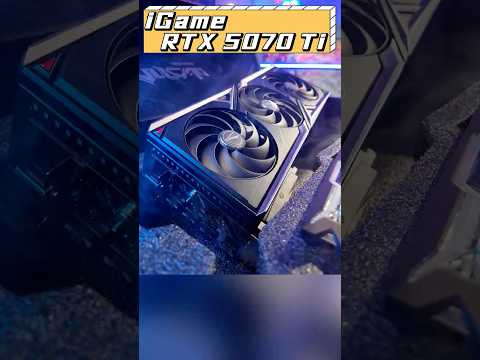 iGame RTX 5070開箱！最有性價比對50系？ #七彩虹 #顯卡 #iGame #數碼