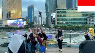 🇮🇩 Is This JAKARTA or SINGAPORE?!🚶‍♀️Ultra-Modern City Tour! Skyscrapers, Malls, & Urban Luxury, 4K