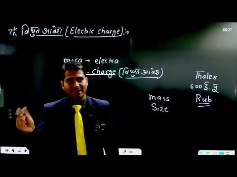 Chap-1, lecture-2, 8/1/2025, Topic- विधुत आवेश क्या है?