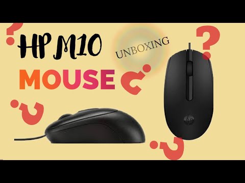 HP M10  Wired Mouse Unboxing Review#mouse #review #unboxing