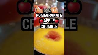 Pomegranate Apple Crumble