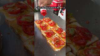 Jaipur’s Viral Cheese Sandwich Rs. 80/-😍😳 #indianstreetfood #sandwich #shortsfeed #food #trending