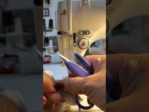 How to shorten spaghetti straps.