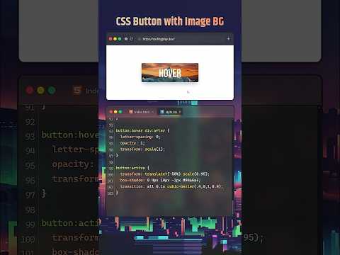 🚀 CSS Button With Background Image and Hover Effect #coding  #htmlcss #programming