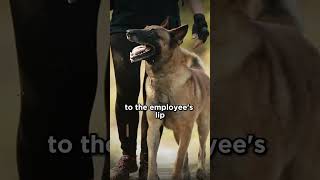 Belgian Malinois Bites Two at Denver Airport #dogs