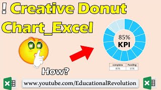 Creative Donut Chart in Excel - Only For Professionals