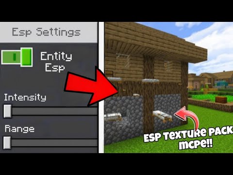 Advanced Toggleable ESP Texture Pack for MCPE – ( Switch on/off )