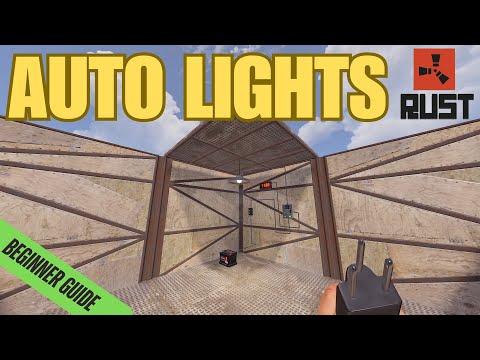 🔥 Rust - Beginner Guide: Auto Lights - Digital Clock
